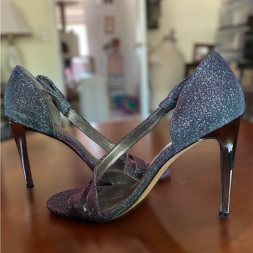 Ivanka Trump Sparkling Glittery High Heels